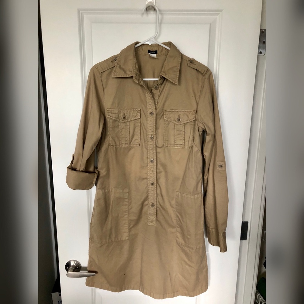 ▫️JCrew Khaki Dress▫️